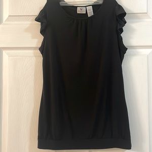 Simple but Dressy Black Top